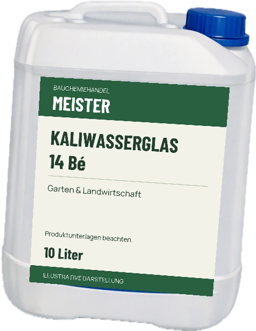 Kaliwasserglas 14 Bé – illustrative Produktvisualisierung