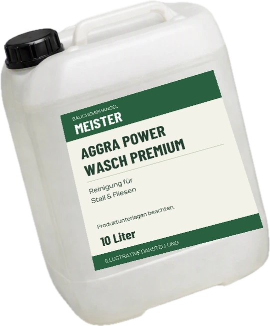 AGGRA POWER Wasch Premium – illustrative Produktvisualisierung