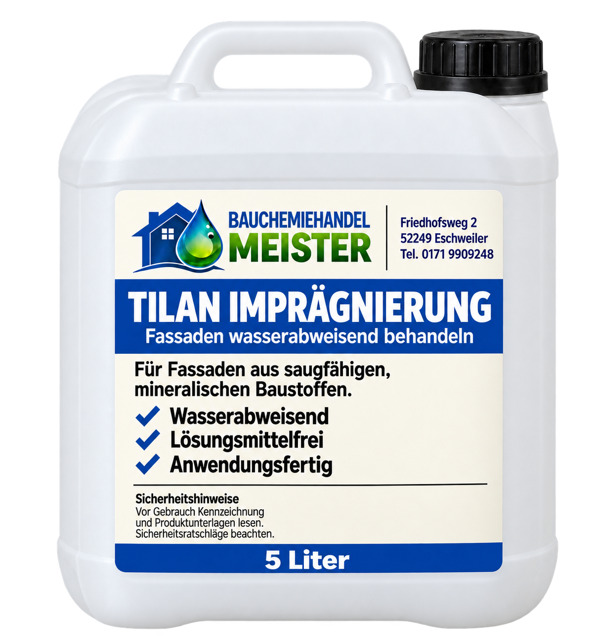 TILAN Imprägnierung · 5 Liter – Produktabbildung mit Etikett